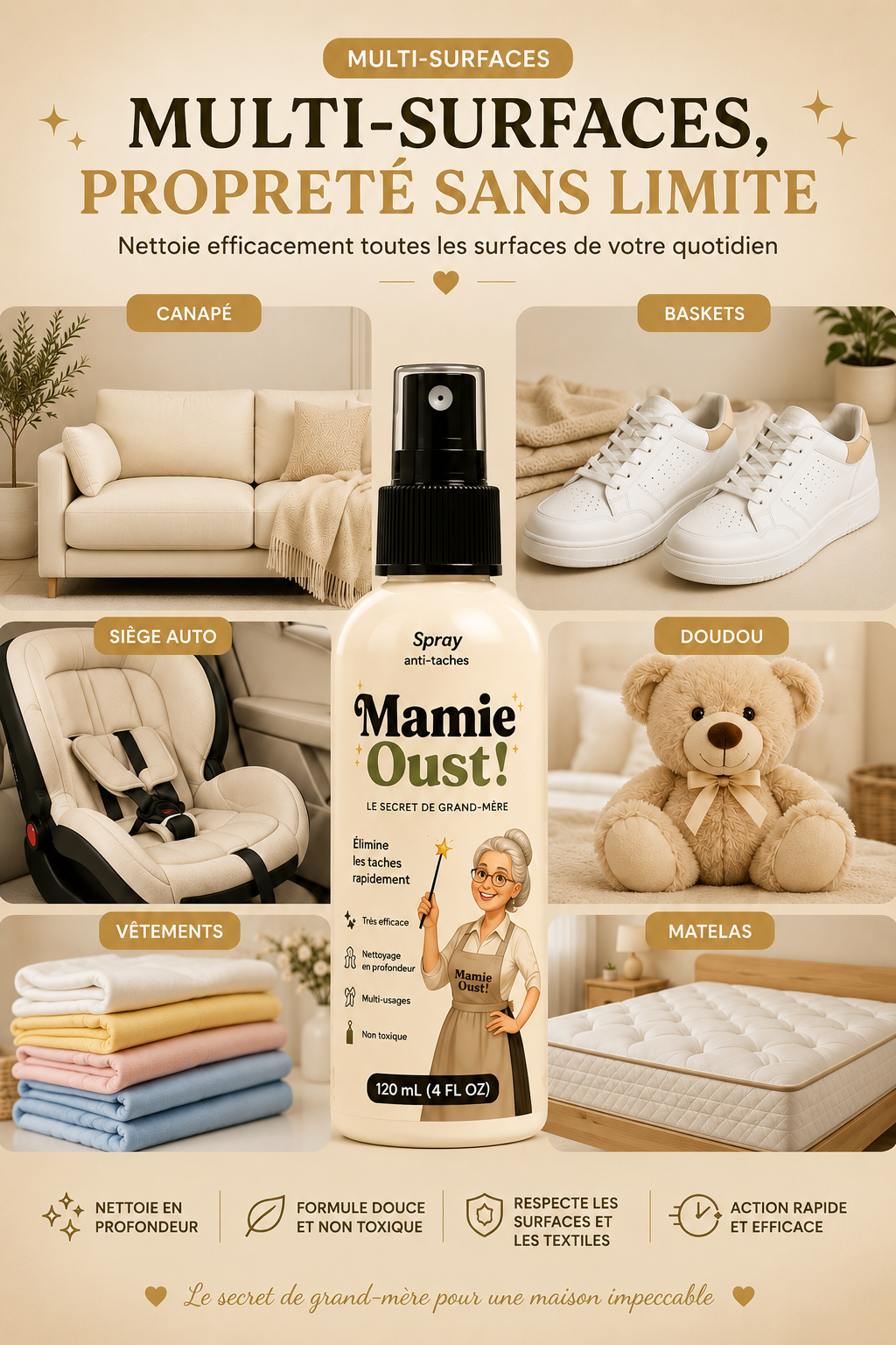 Mamie Oust Détachant instantané